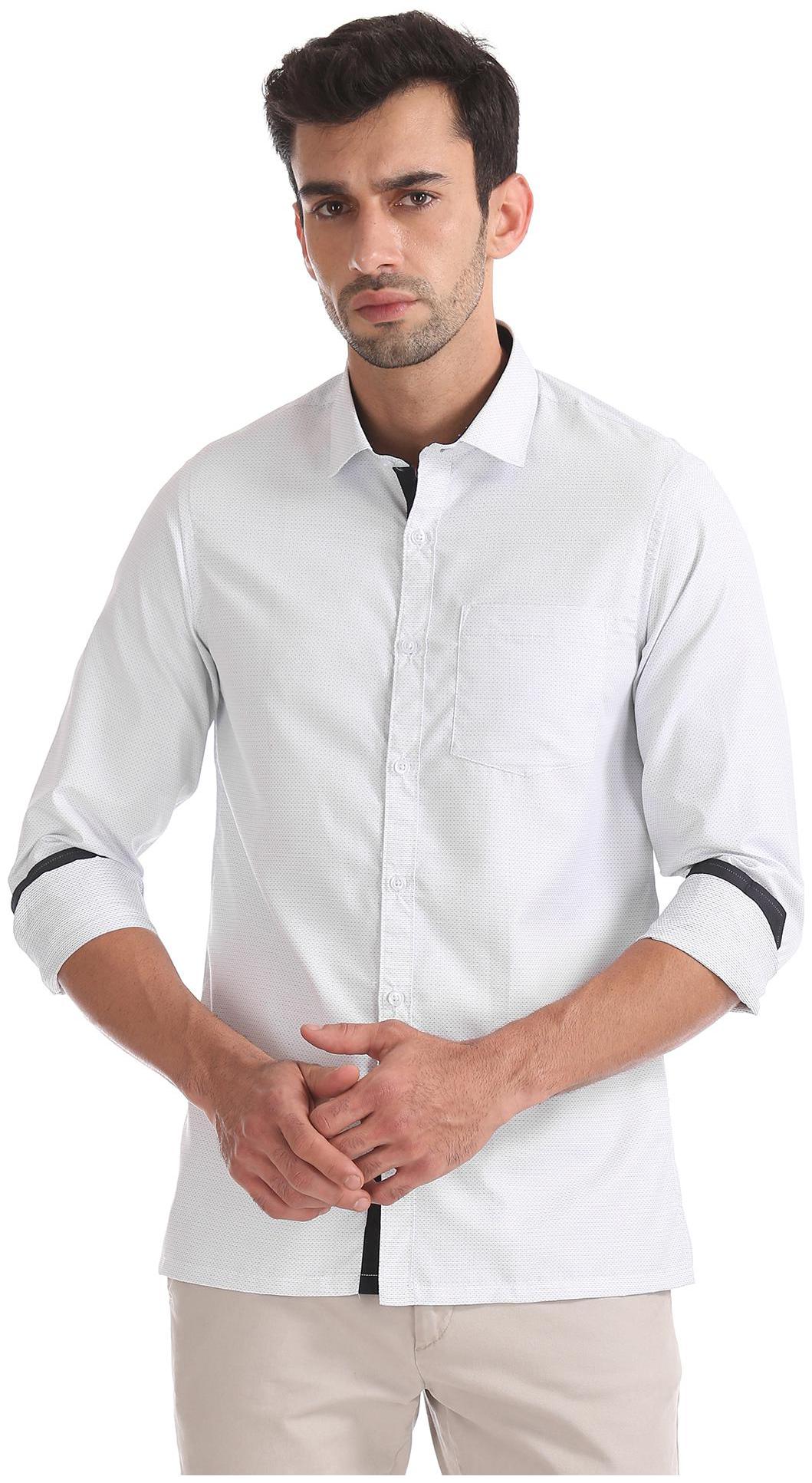 

Excalibur Men Slim fit Formal Shirt - Blue
