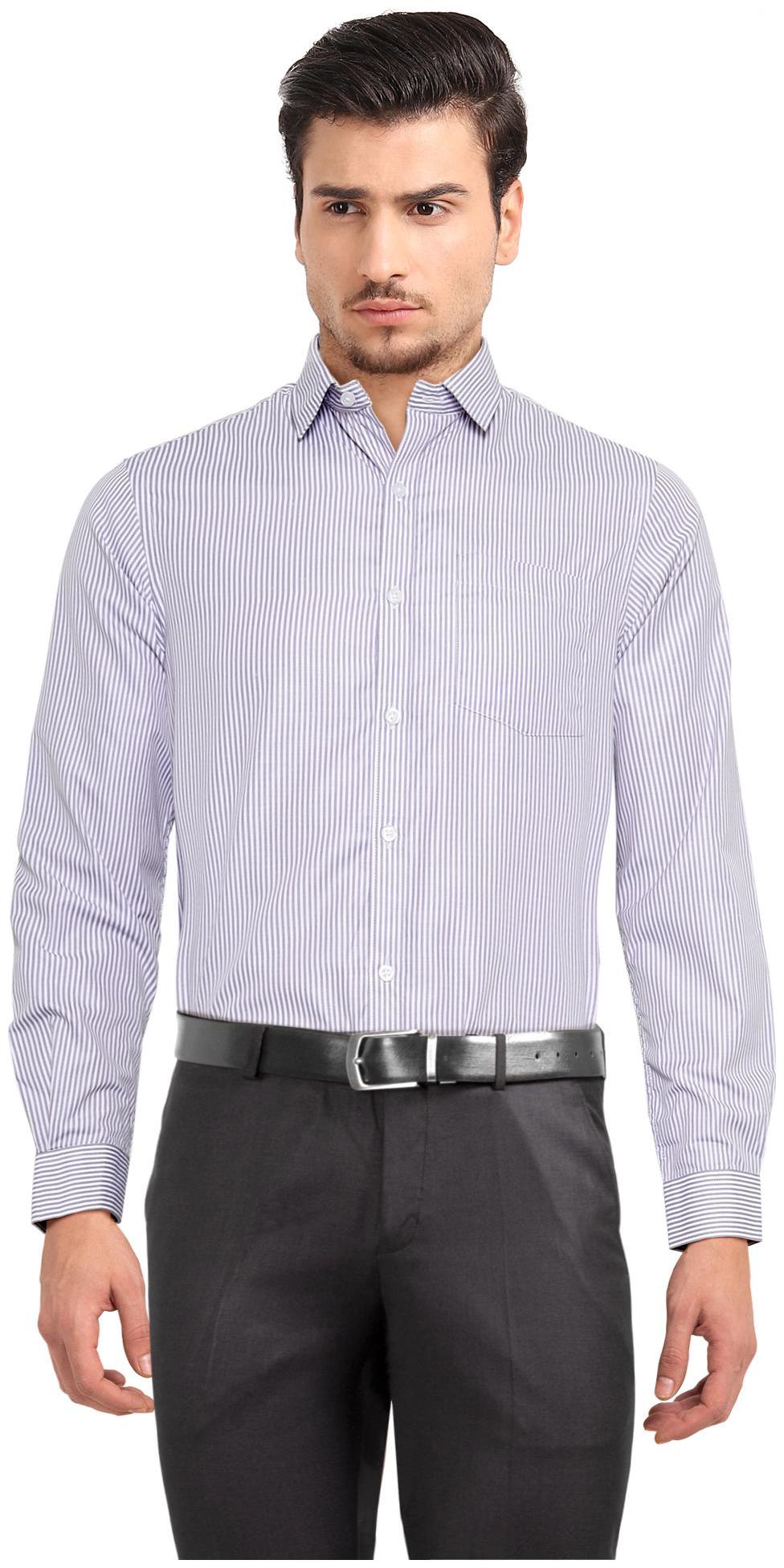 

Excalibur Men Regular fit Formal Shirt - Blue