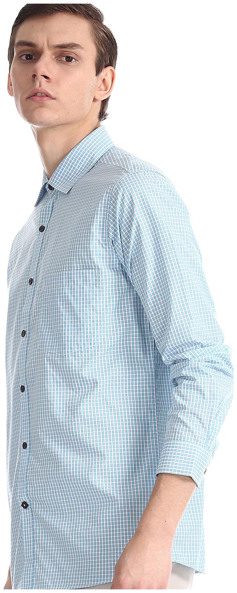 

Excalibur Men Regular fit Formal Shirt - Blue