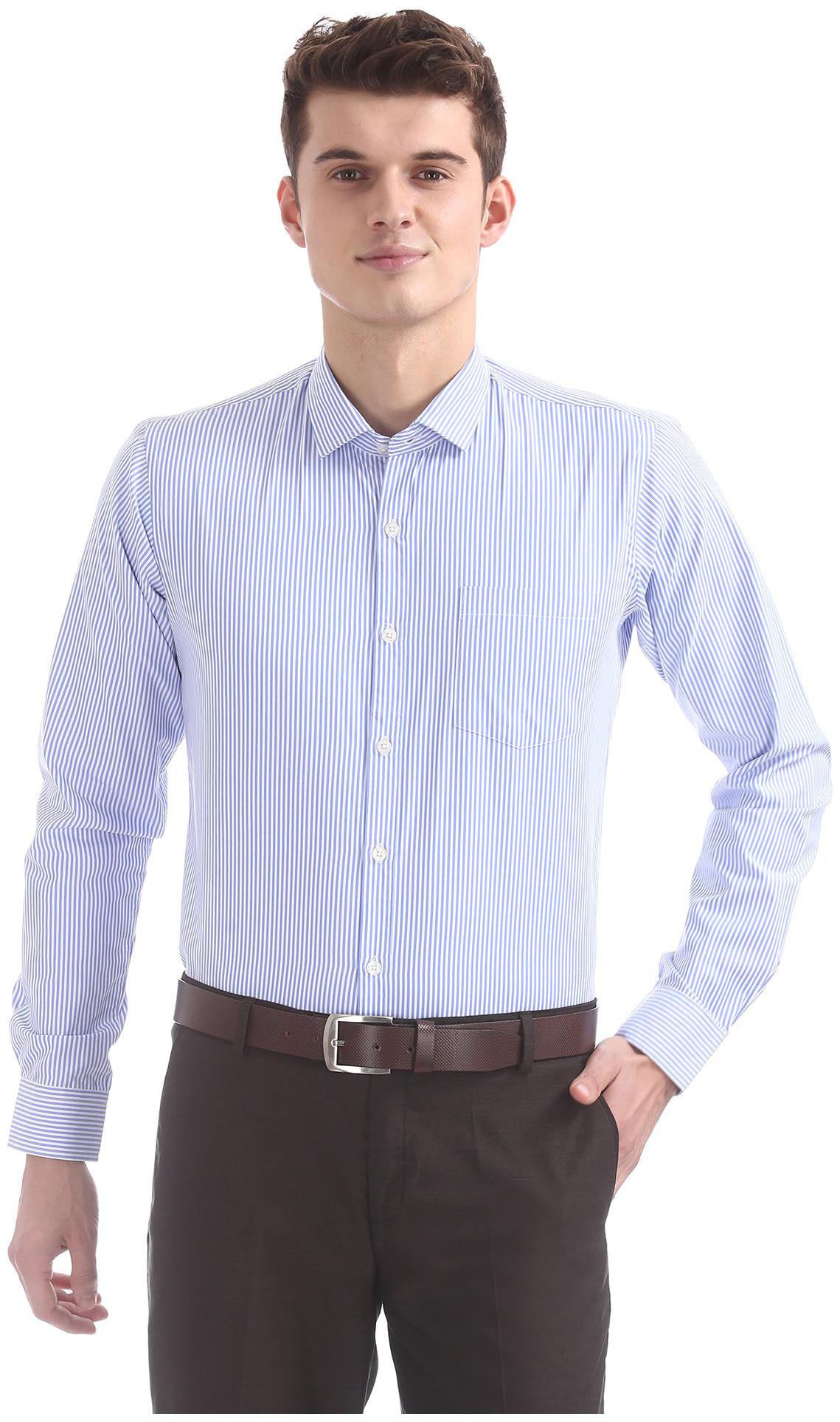 

Excalibur Men Regular fit Formal Shirt - Blue