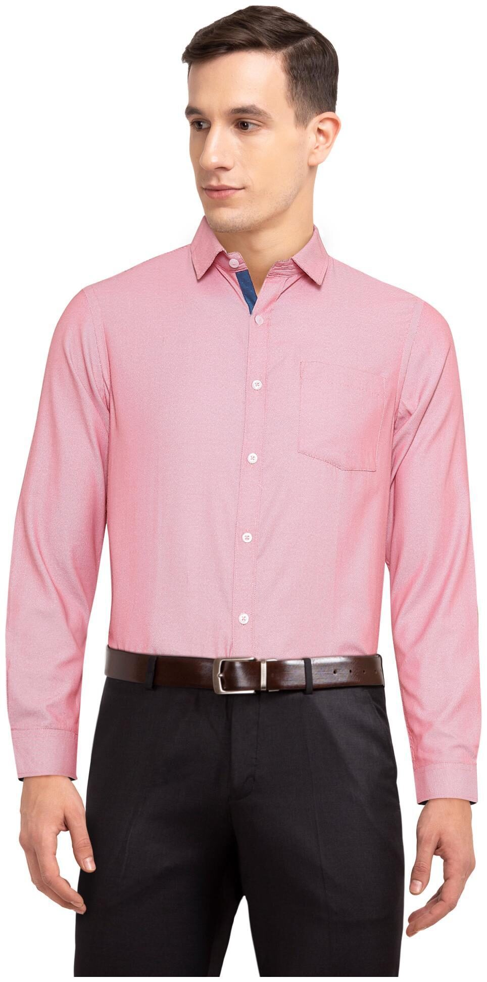 

Excalibur Men Regular fit Formal Shirt - Red