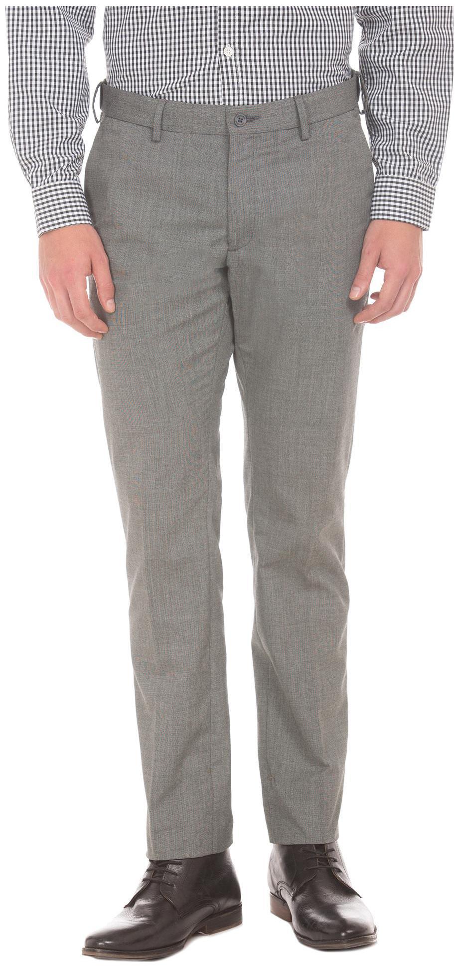 

Excalibur Men Solid Slim Fit Formal Trouser - Black