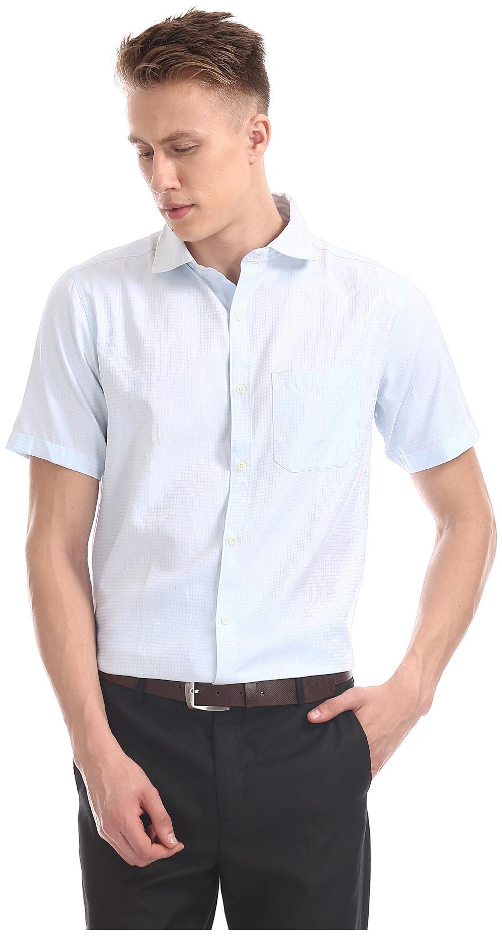 

Excalibur Men Regular fit Formal Shirt - Blue