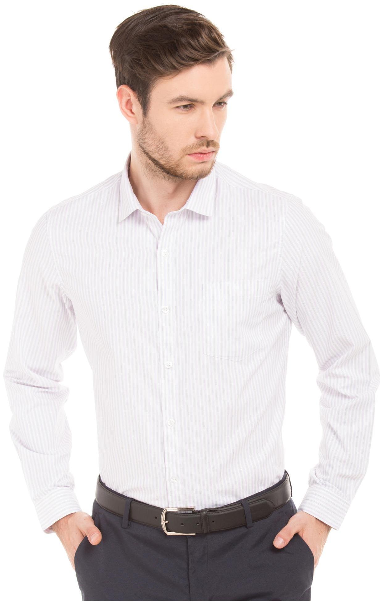

Excalibur Men Slim fit Formal Shirt - White