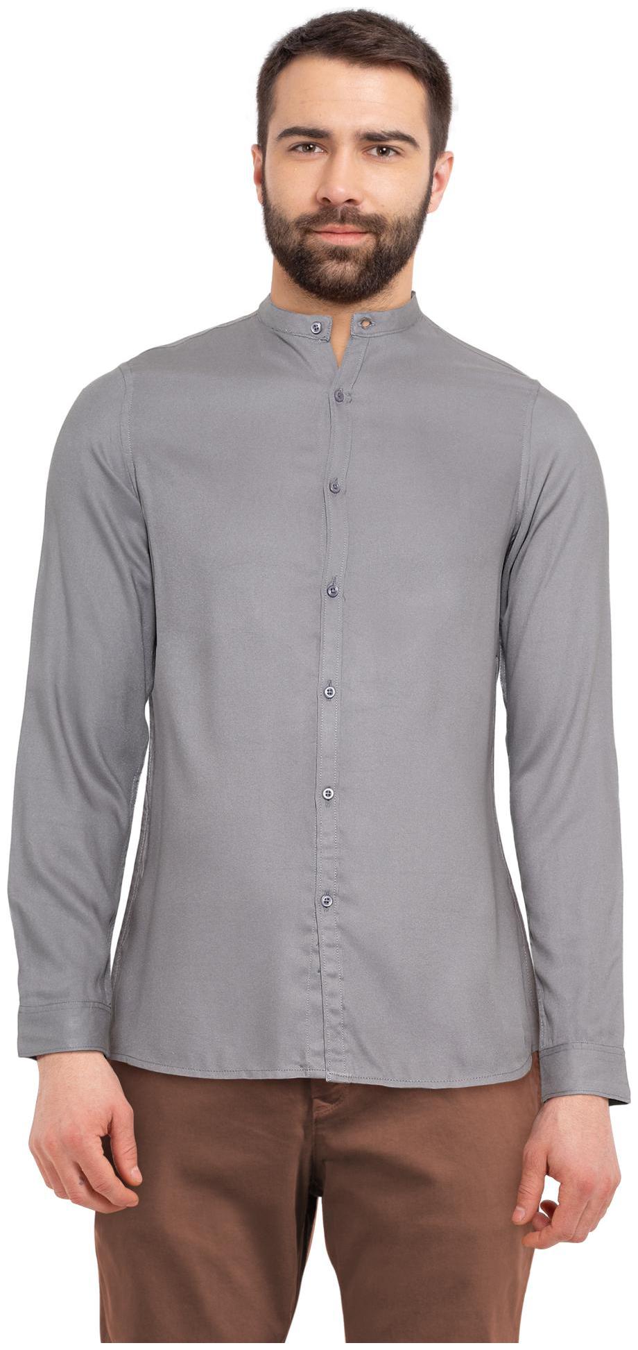 

Excalibur Men Regular fit Formal Shirt - Grey