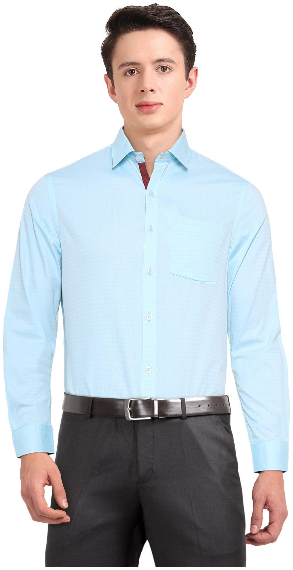 

Excalibur Men Regular fit Formal Shirt - Blue
