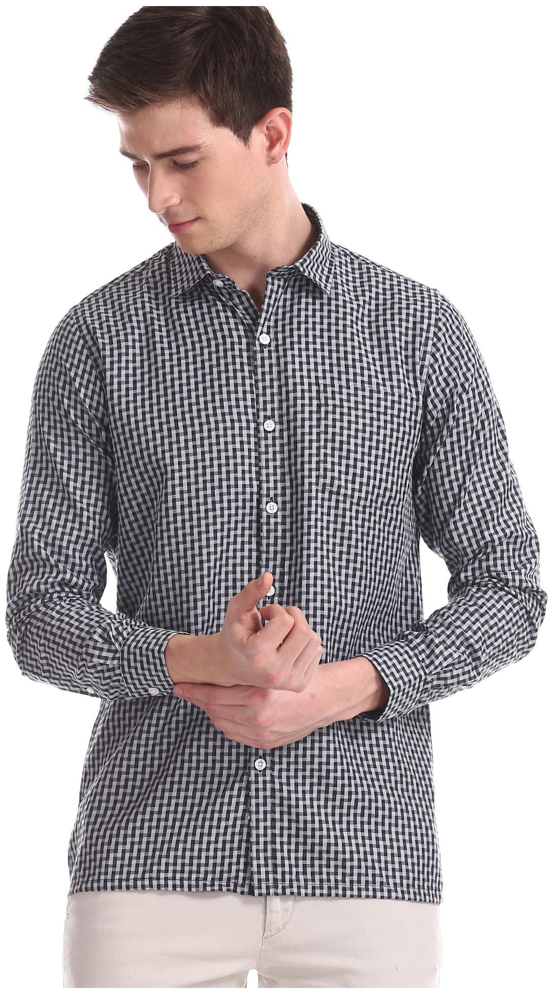 

Excalibur Men Regular fit Formal Shirt - Brown