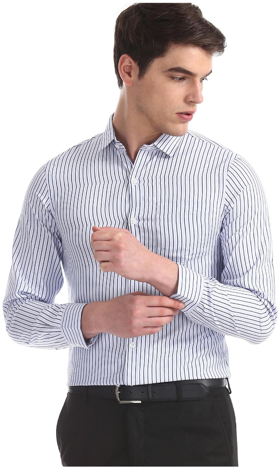 

Excalibur Men Regular fit Formal Shirt - Blue