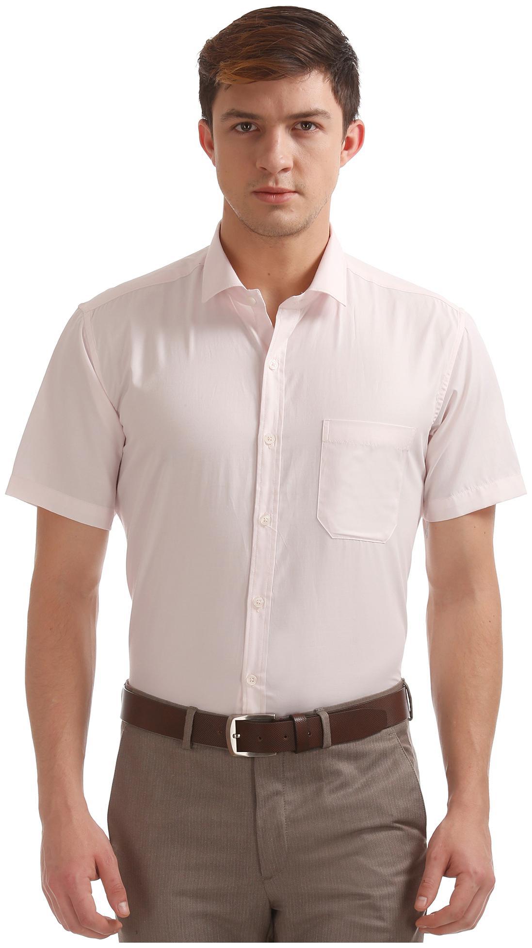 

Excalibur Men Regular fit Formal Shirt - Pink