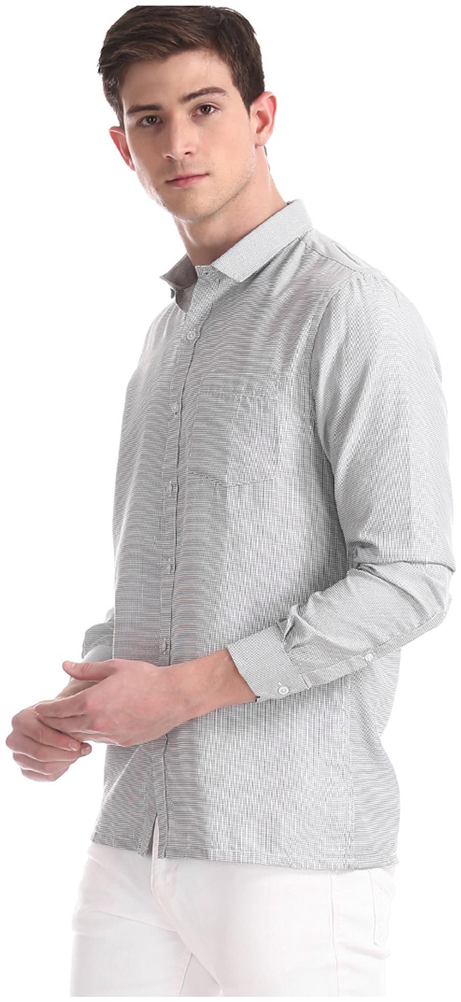 

Excalibur Men Regular fit Formal Shirt - White