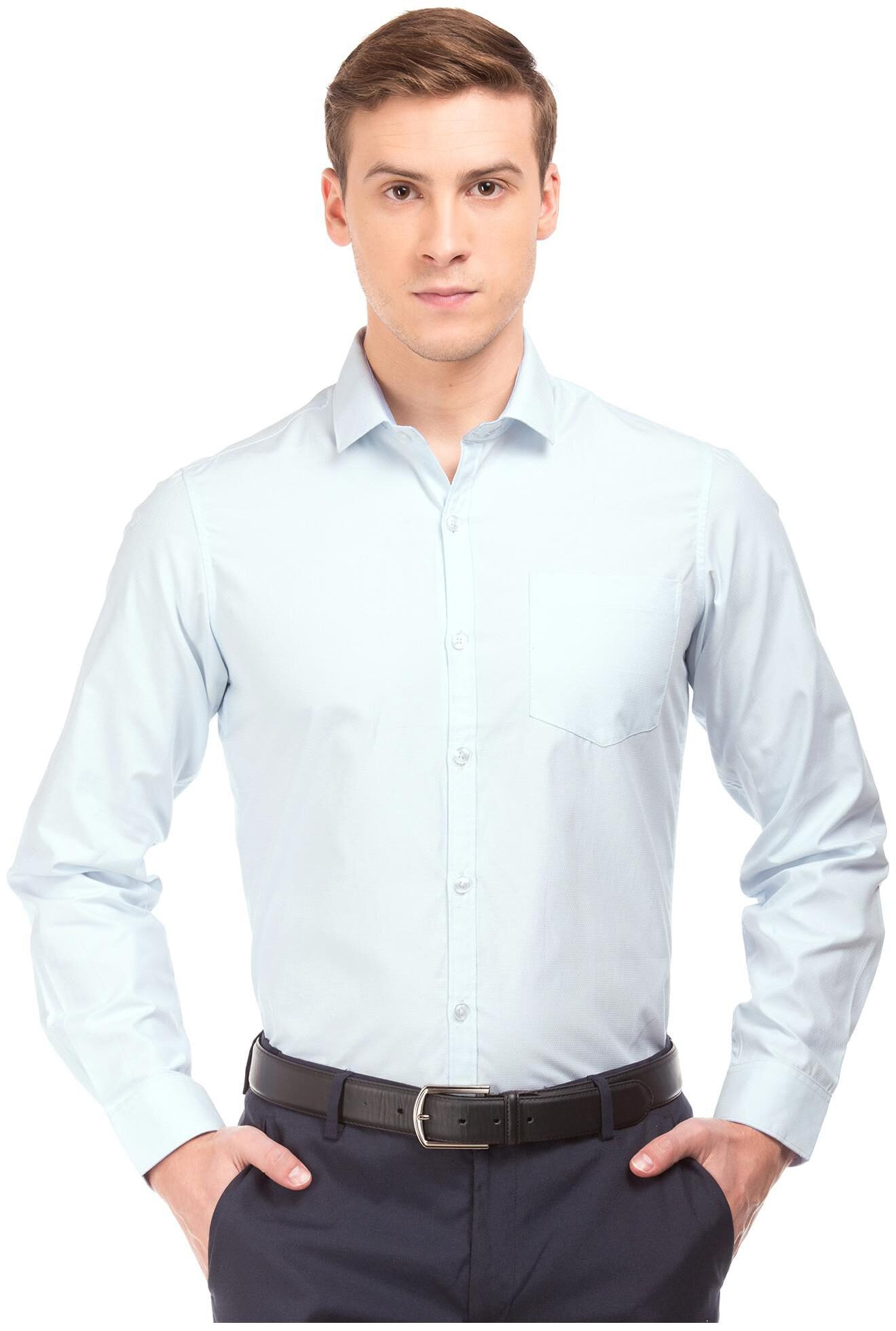

Excalibur Men Slim fit Formal Shirt - Blue
