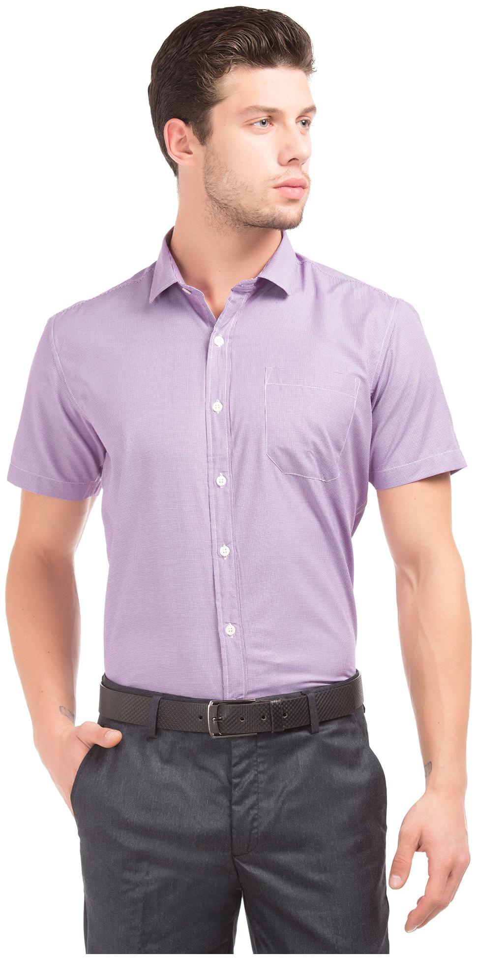 

Excalibur Men Regular fit Formal Shirt - Purple