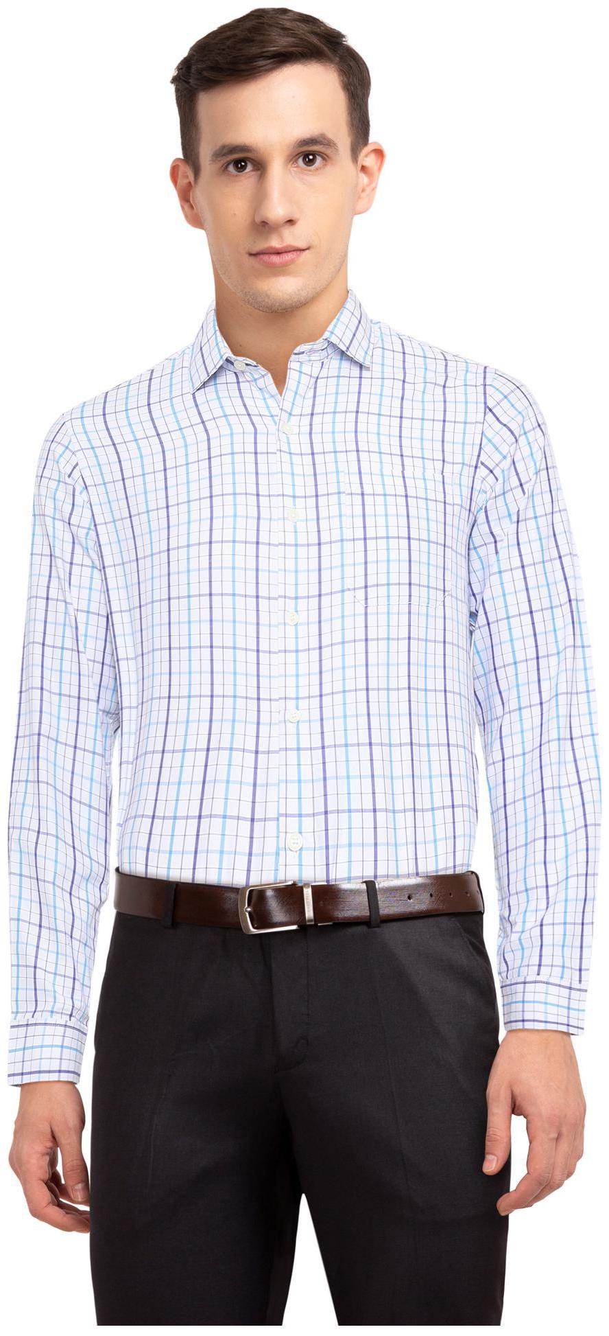 

Excalibur Men Regular fit Formal Shirt - White