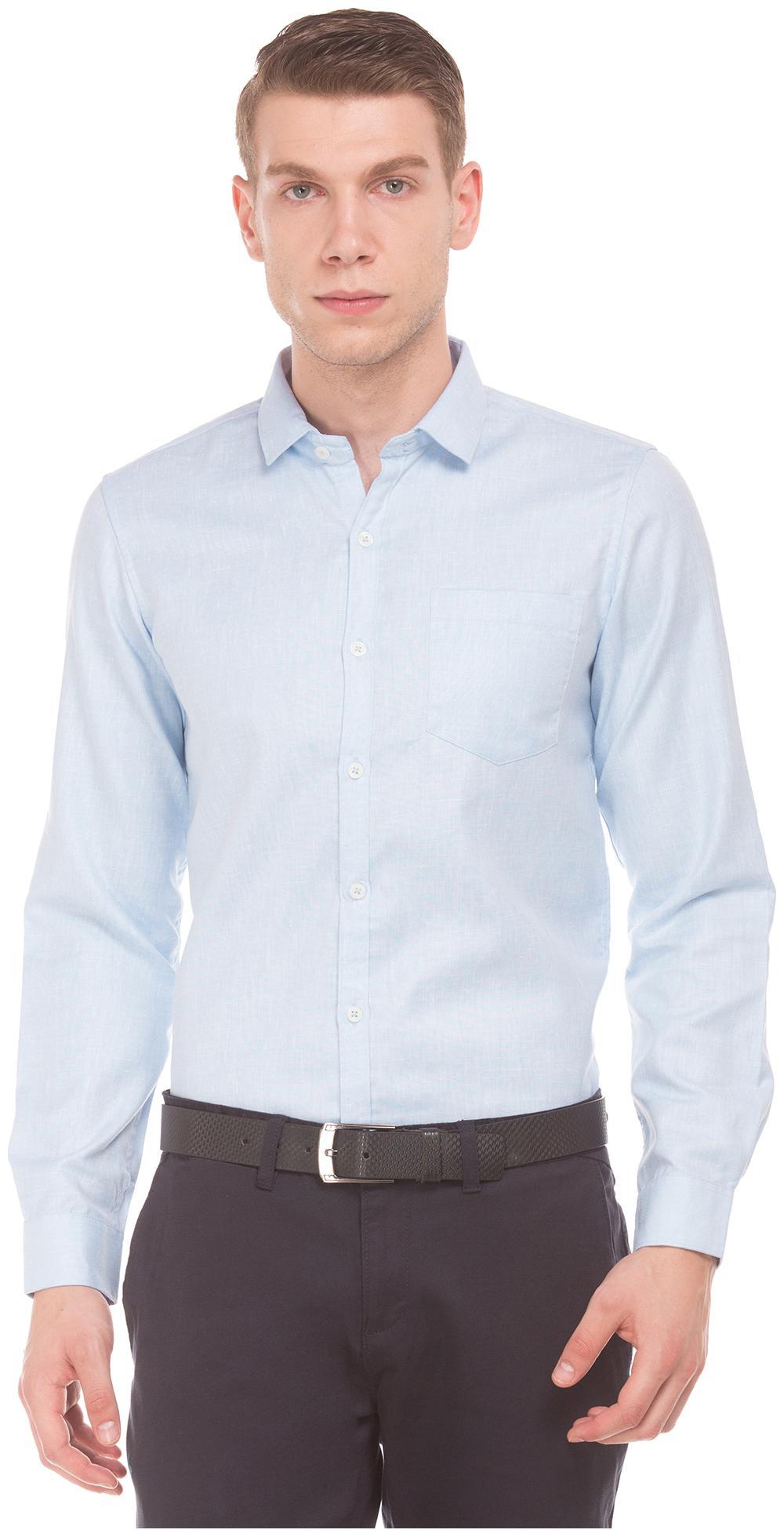 

Excalibur Men Slim fit Formal Shirt - Blue