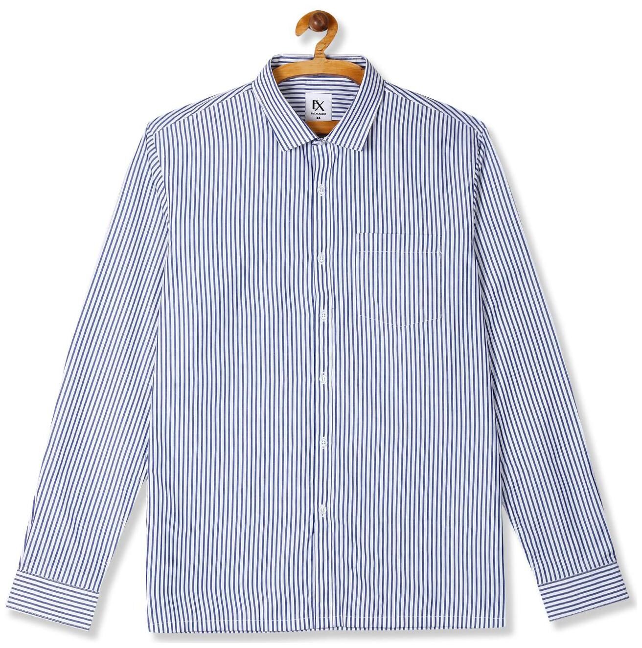 

Excalibur Men Regular fit Formal Shirt - White