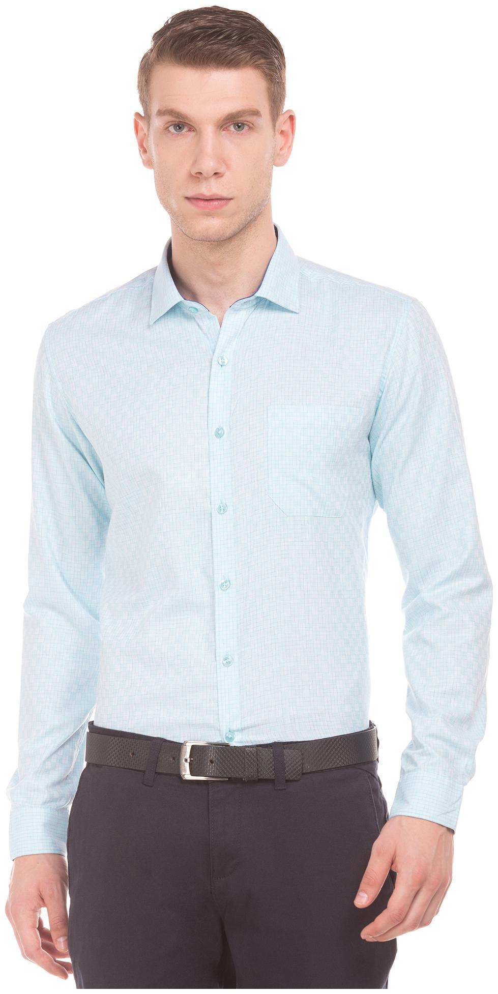 

Excalibur Men Regular fit Formal Shirt - Blue