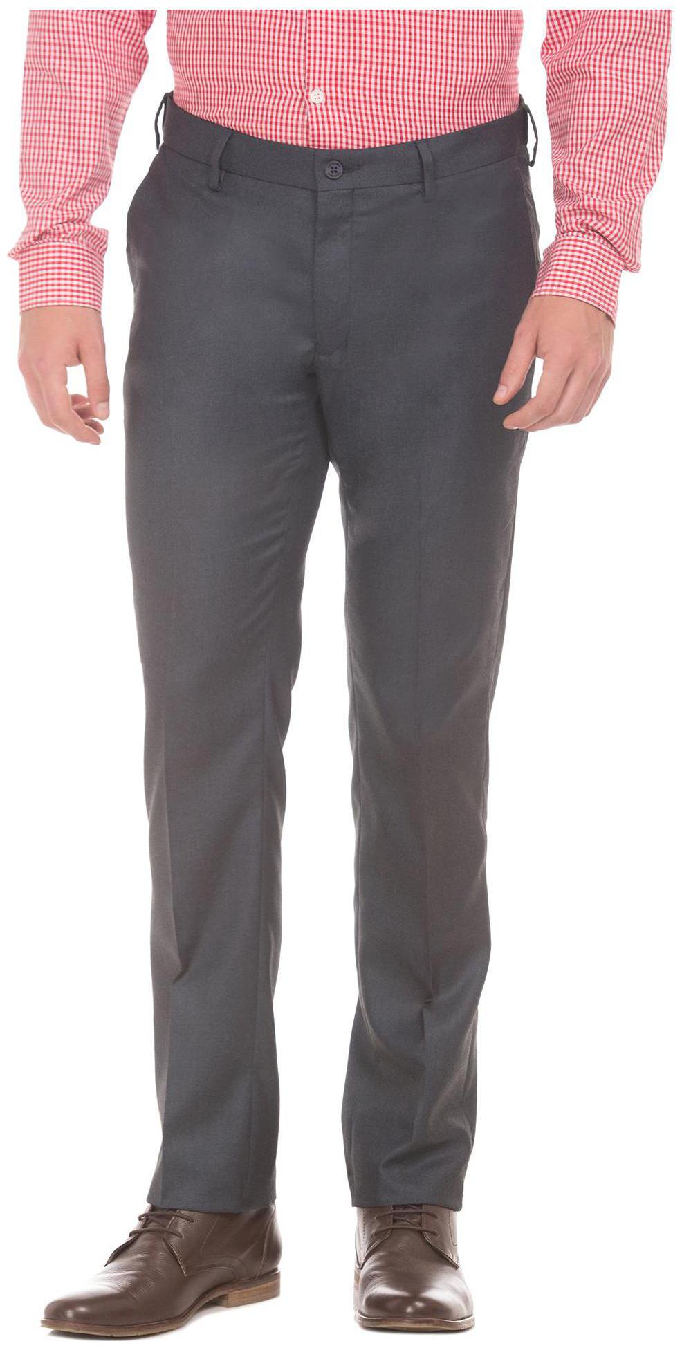 

Excalibur Men Solid Slim Fit Formal Trouser - Blue