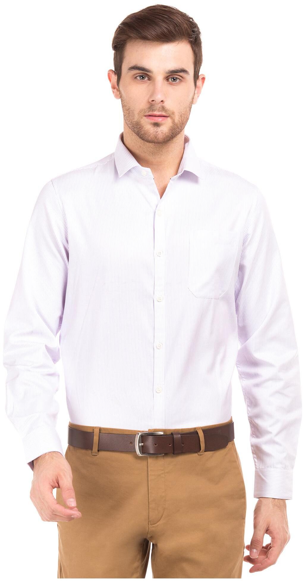 

Excalibur Men Slim fit Formal Shirt - White