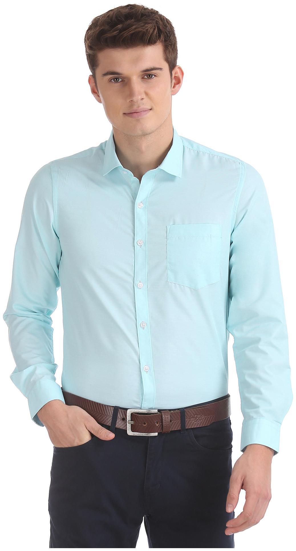 

Excalibur Men Regular fit Formal Shirt - Blue