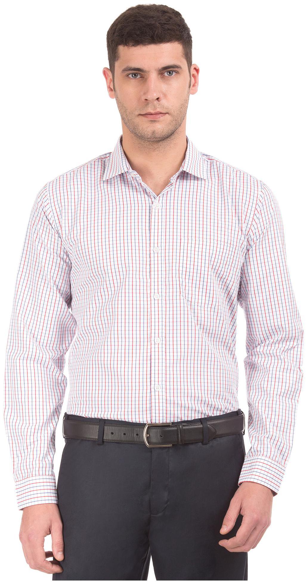 

Excalibur Men Slim fit Formal Shirt - White