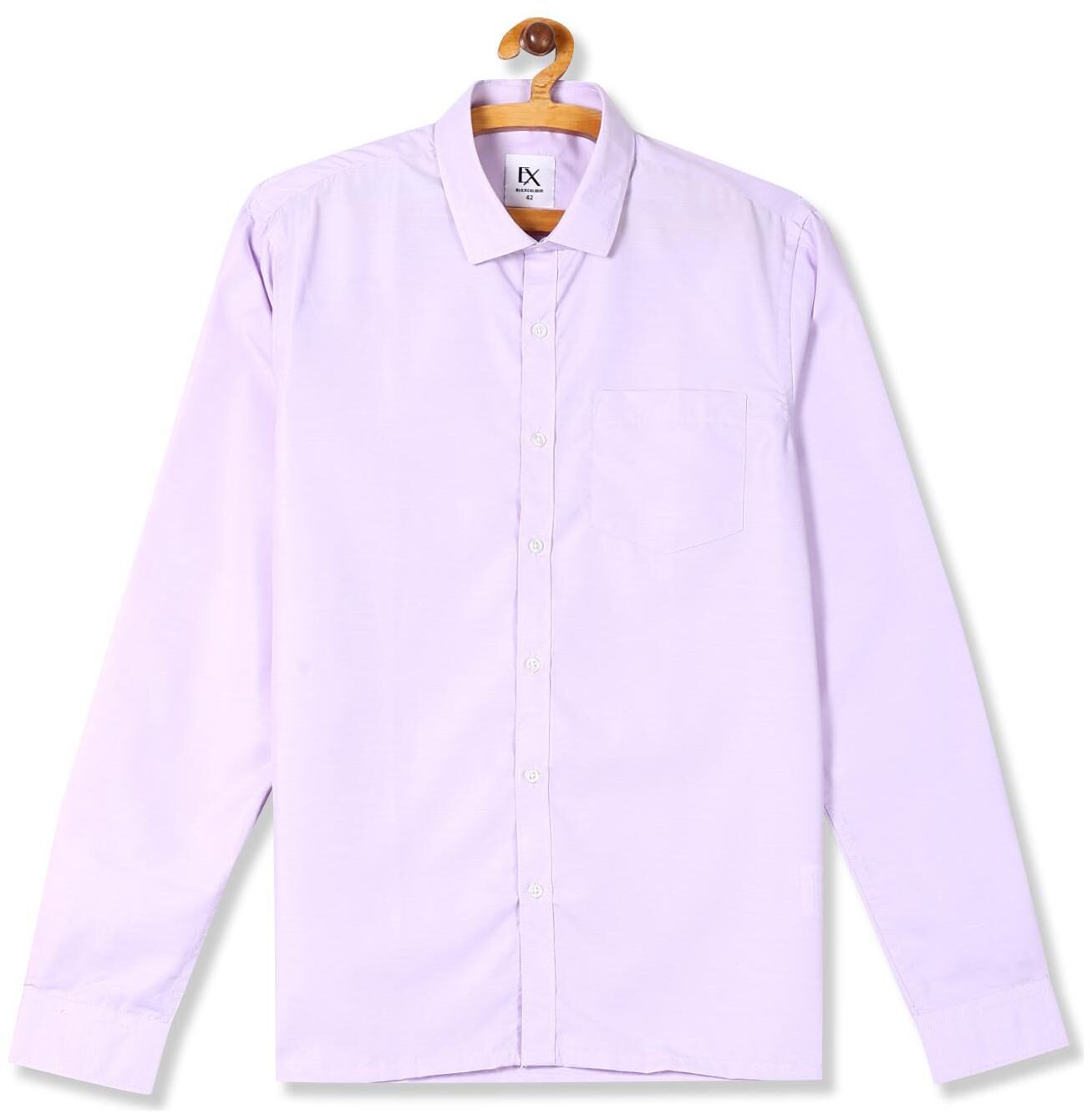 

Excalibur Men Regular fit Formal Shirt - Purple