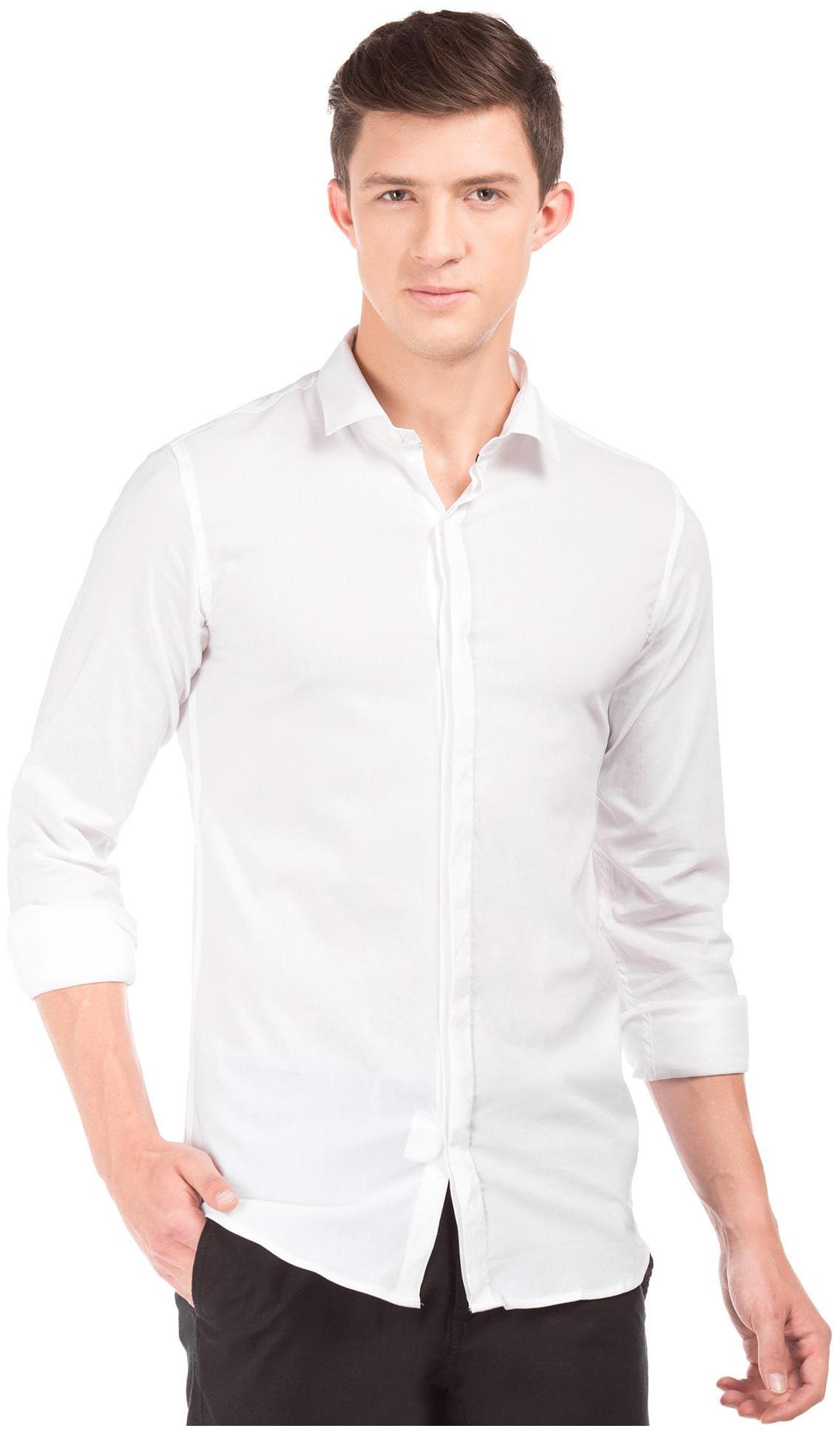 

Excalibur Men Slim fit Formal Shirt - White
