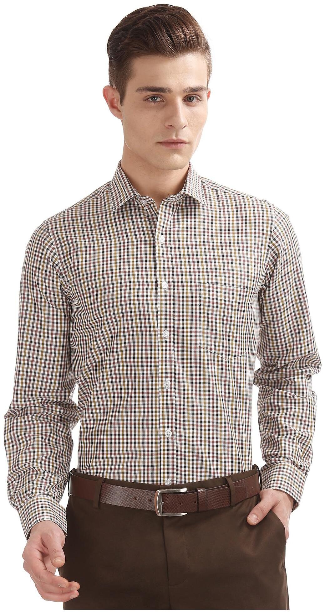

Excalibur Men Slim fit Formal Shirt - Multi