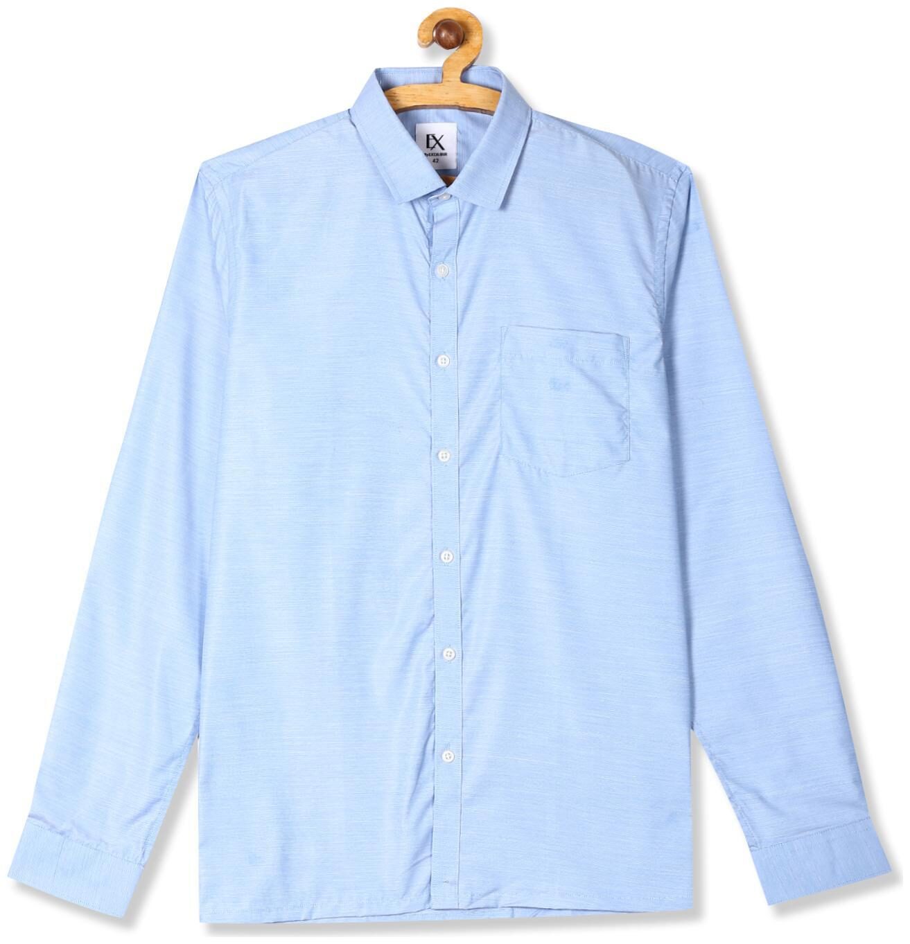 

Excalibur Men Regular fit Formal Shirt - Blue