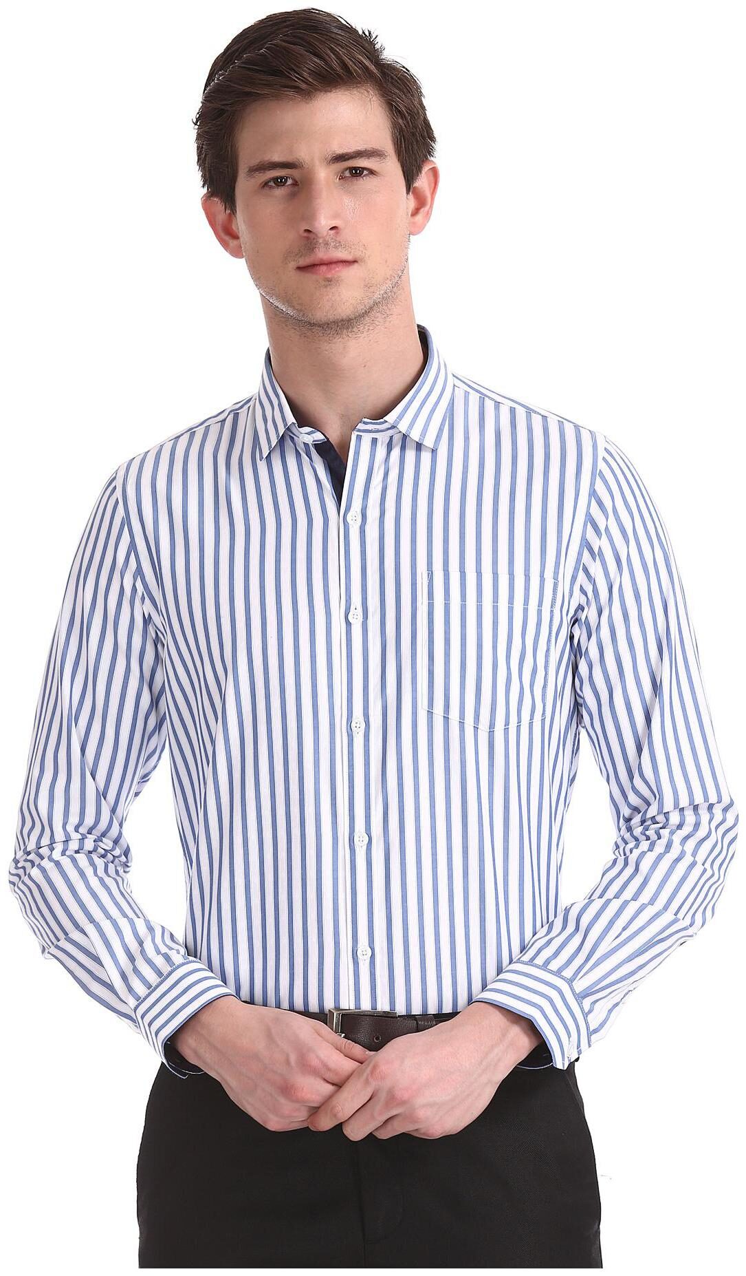 

Excalibur Men Regular fit Formal Shirt - Blue