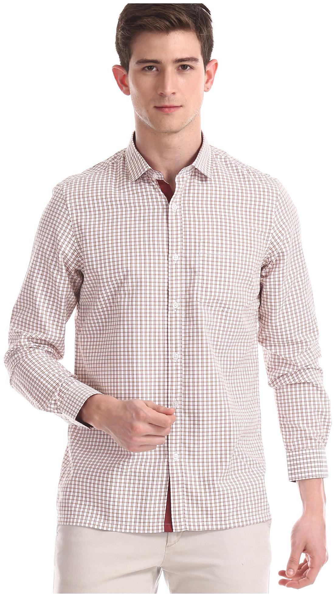 

Excalibur Men Slim fit Formal Shirt - White