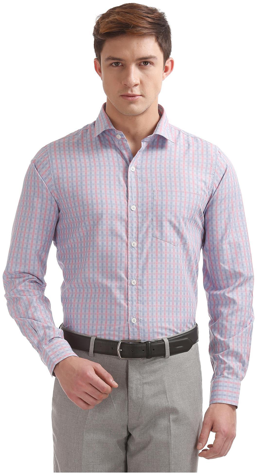 

Excalibur Men Slim fit Formal Shirt - Purple