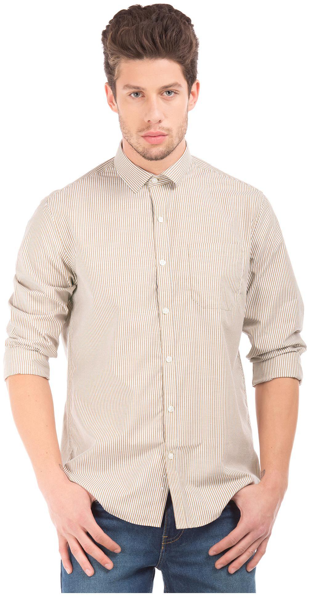 

Excalibur Men Regular fit Formal Shirt - Brown