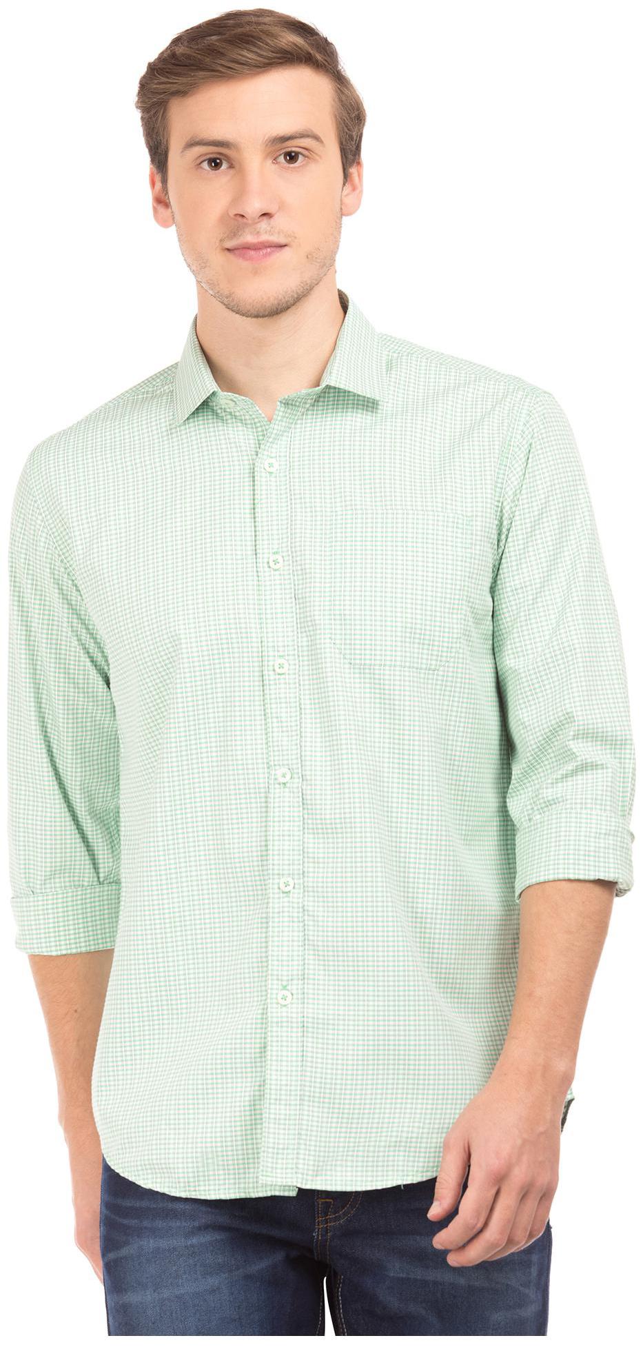 

Excalibur Men Regular fit Formal Shirt - Green