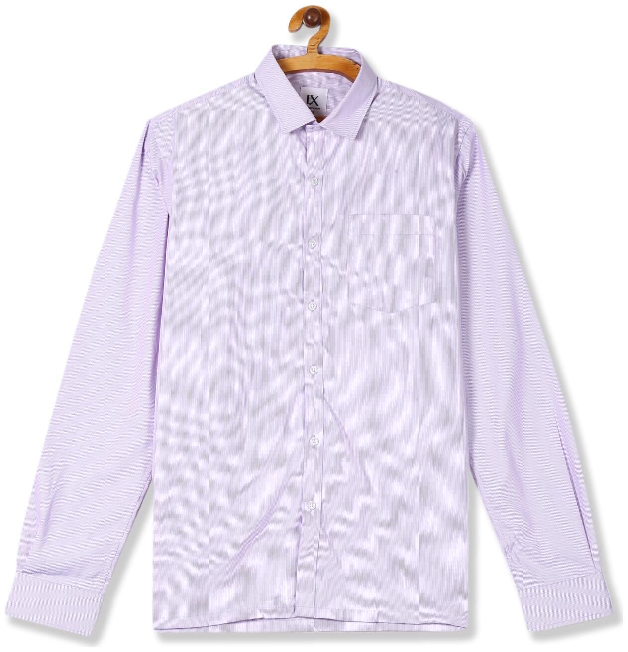 

Excalibur Men Regular fit Formal Shirt - Purple