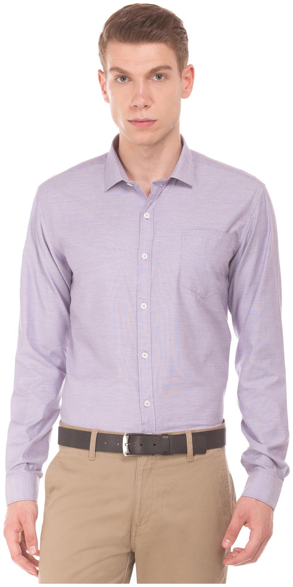 

Excalibur Men Regular fit Formal Shirt - Purple