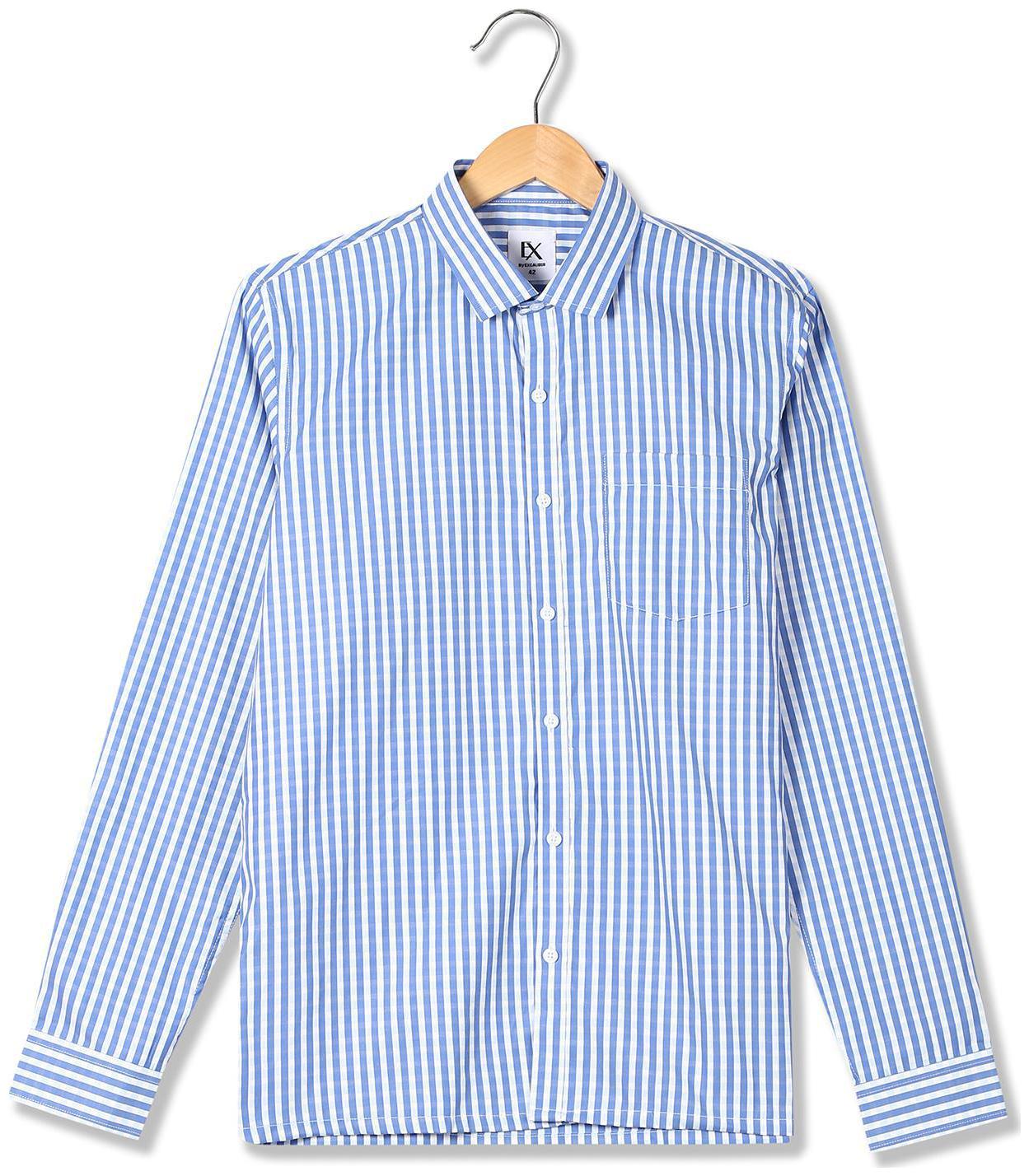 

Excalibur Men Regular fit Formal Shirt - Blue