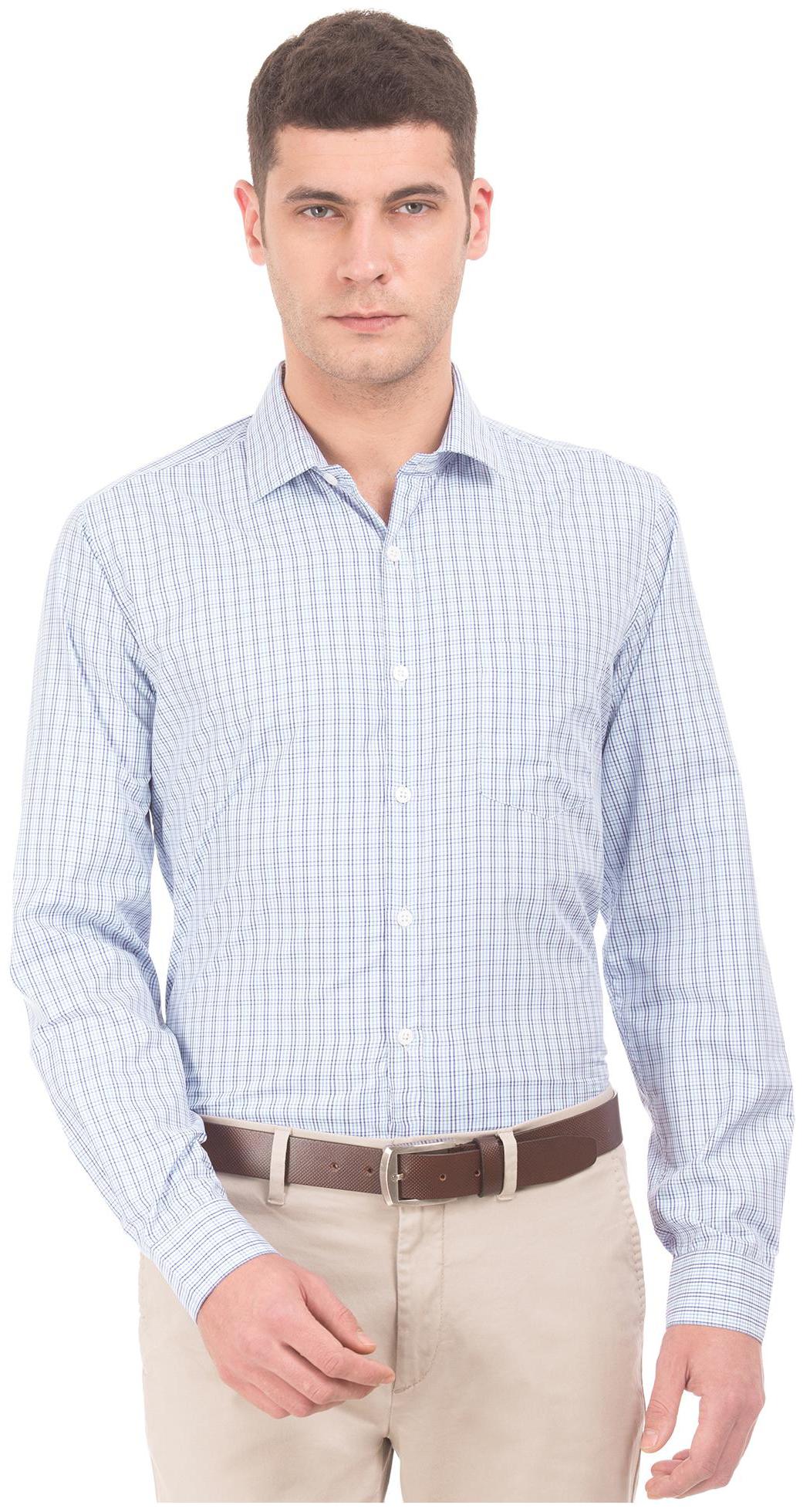 

Excalibur Men Regular fit Formal Shirt - Blue
