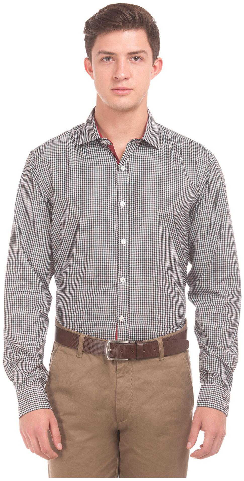 

Excalibur Men Regular fit Formal Shirt - Black