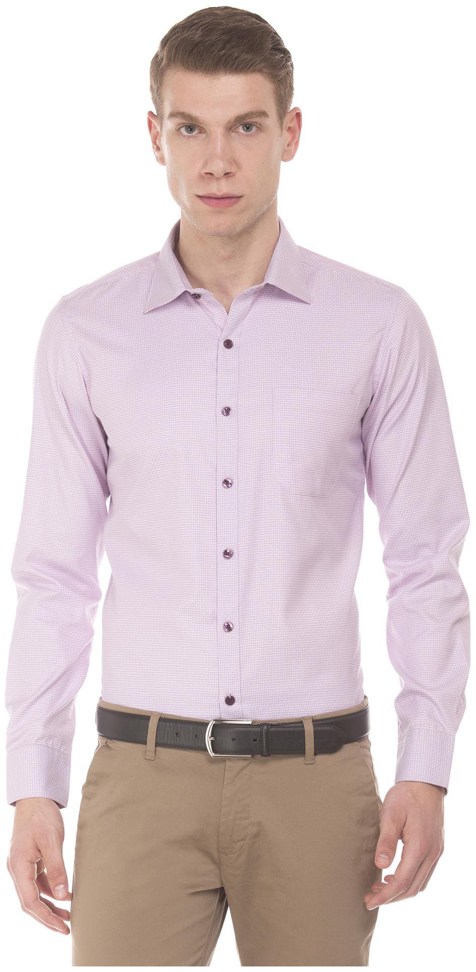 

Excalibur Men Slim fit Formal Shirt - Pink