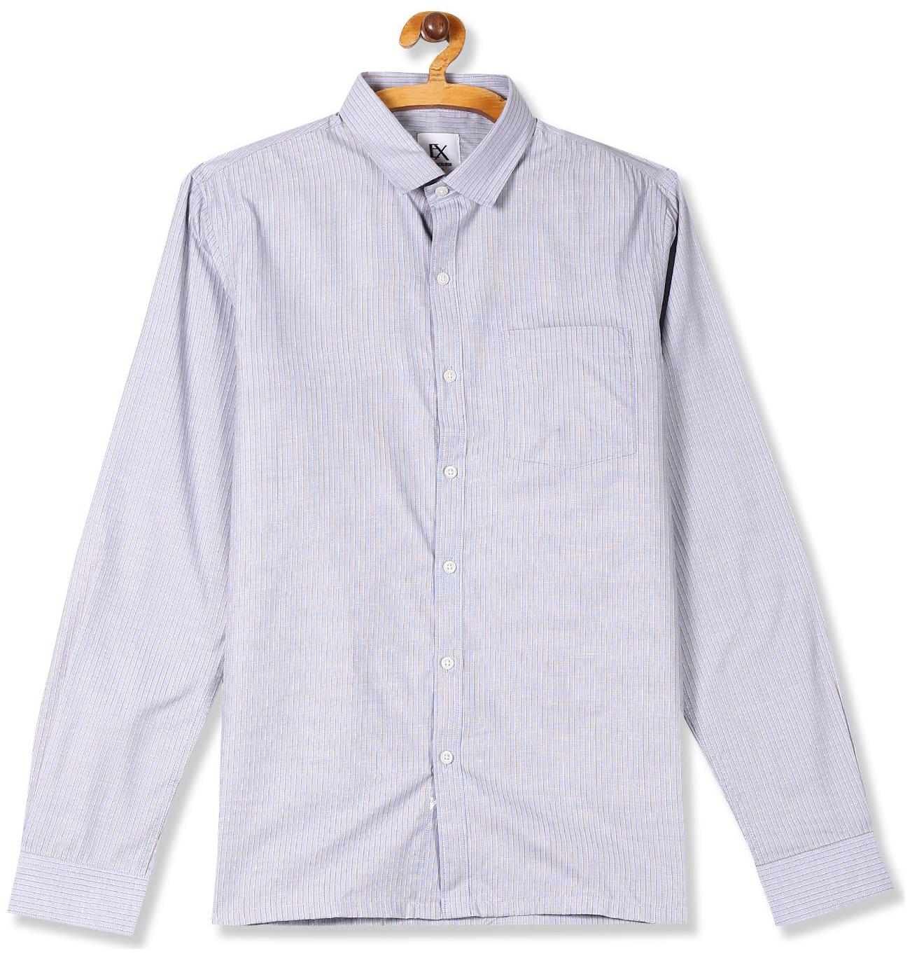 

Excalibur Men Regular fit Formal Shirt - Blue