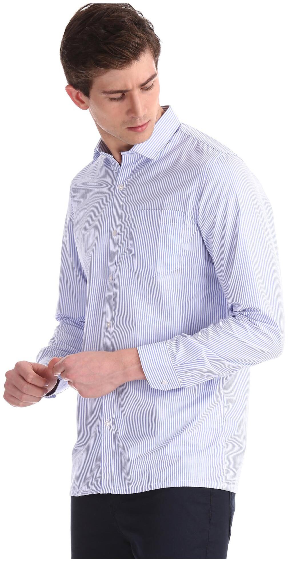 

Excalibur Men Regular fit Formal Shirt - Blue