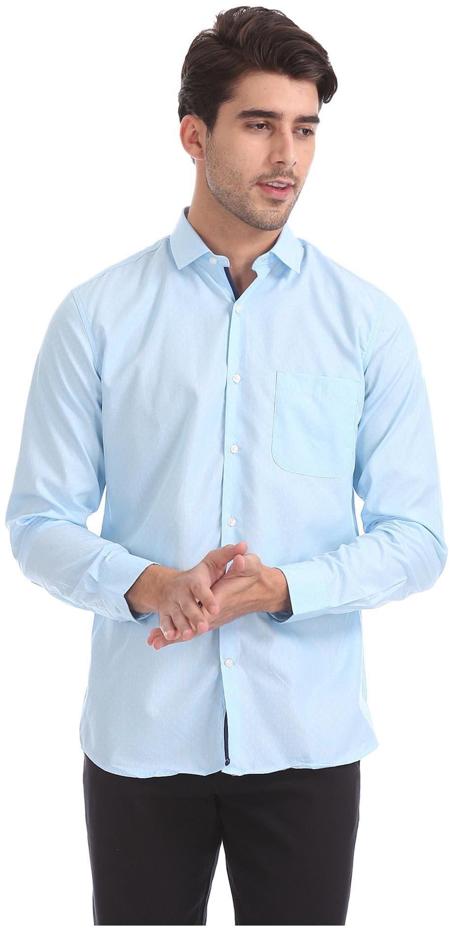 

Excalibur Men Regular fit Formal Shirt - Blue