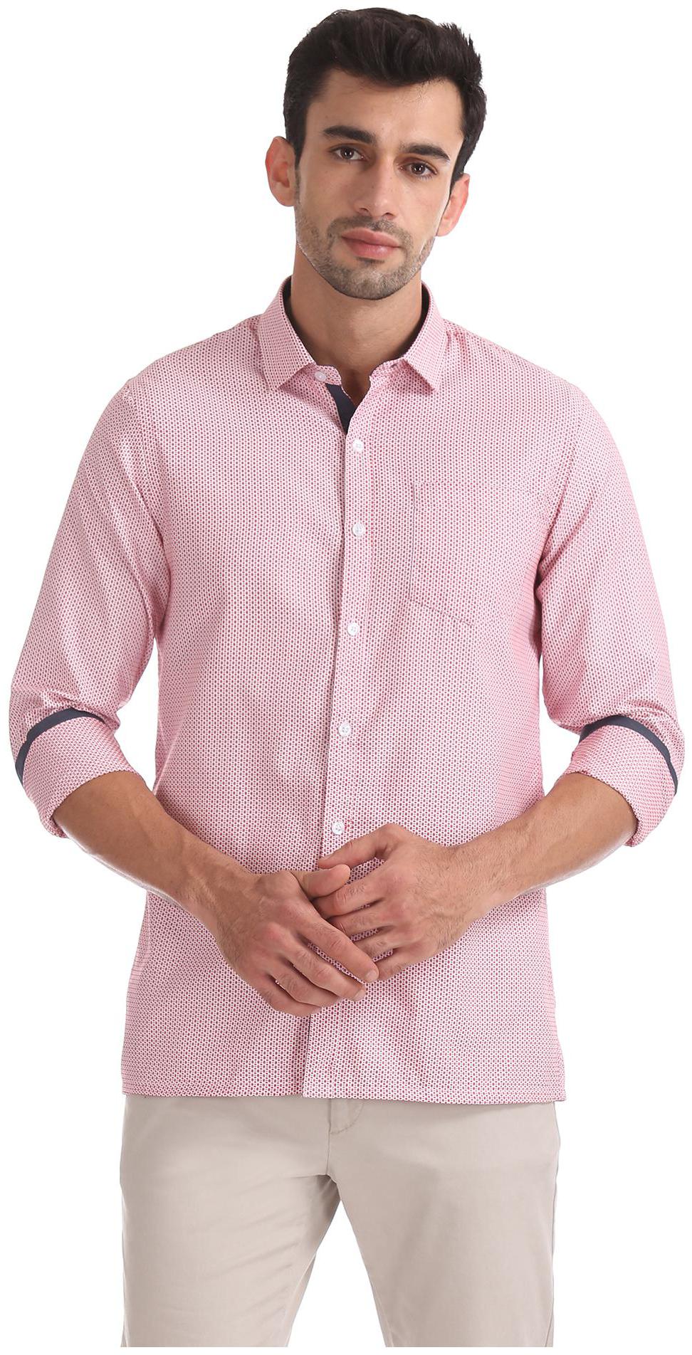 

Excalibur Men Regular fit Formal Shirt - White