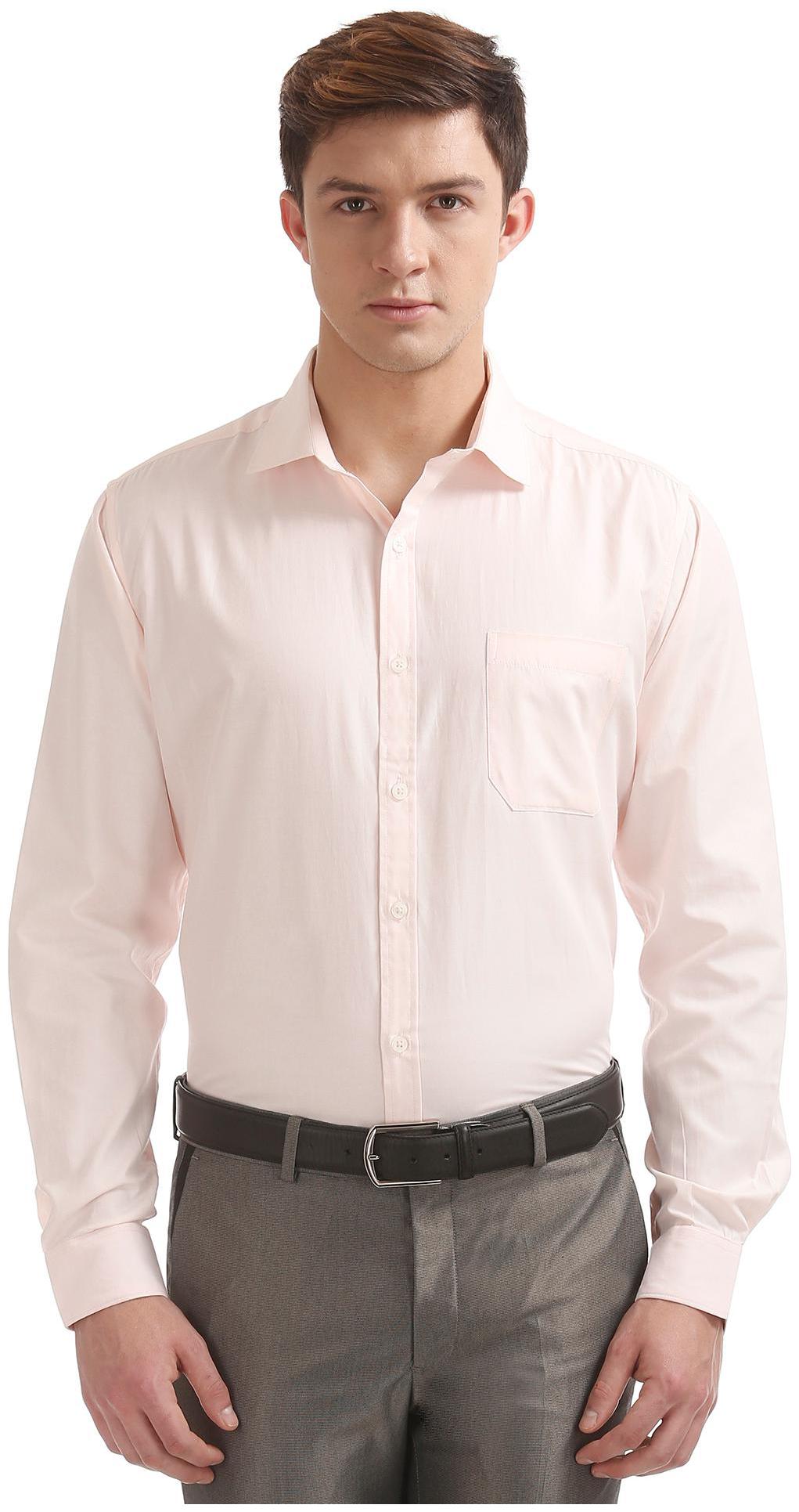 

Excalibur Men Regular fit Formal Shirt - Pink