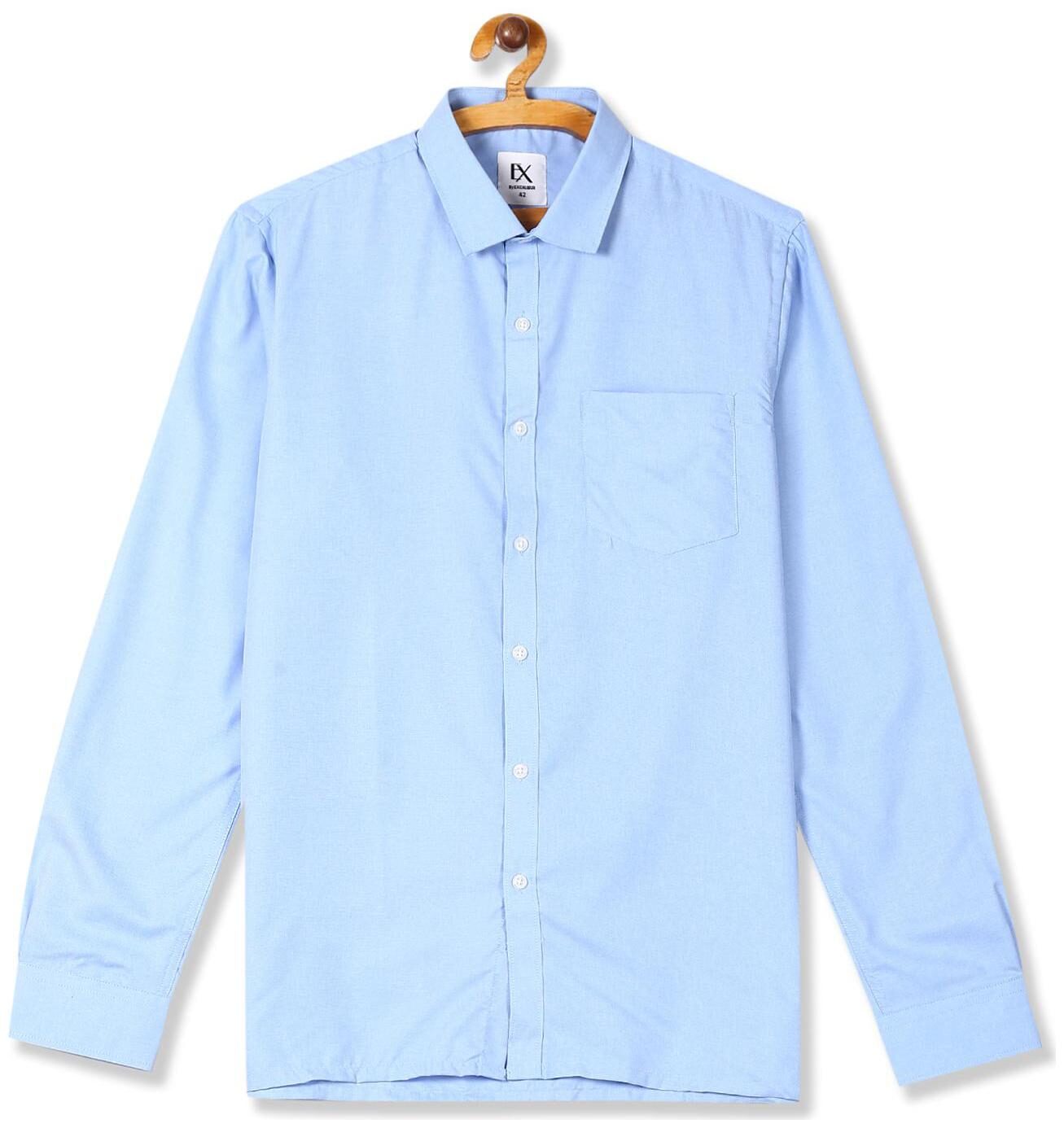

Excalibur Men Regular fit Formal Shirt - Blue