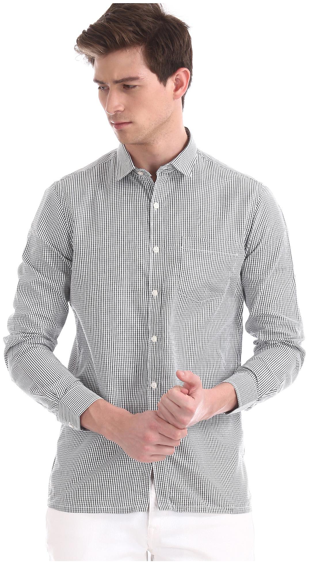 

Excalibur Men Regular fit Formal Shirt - White