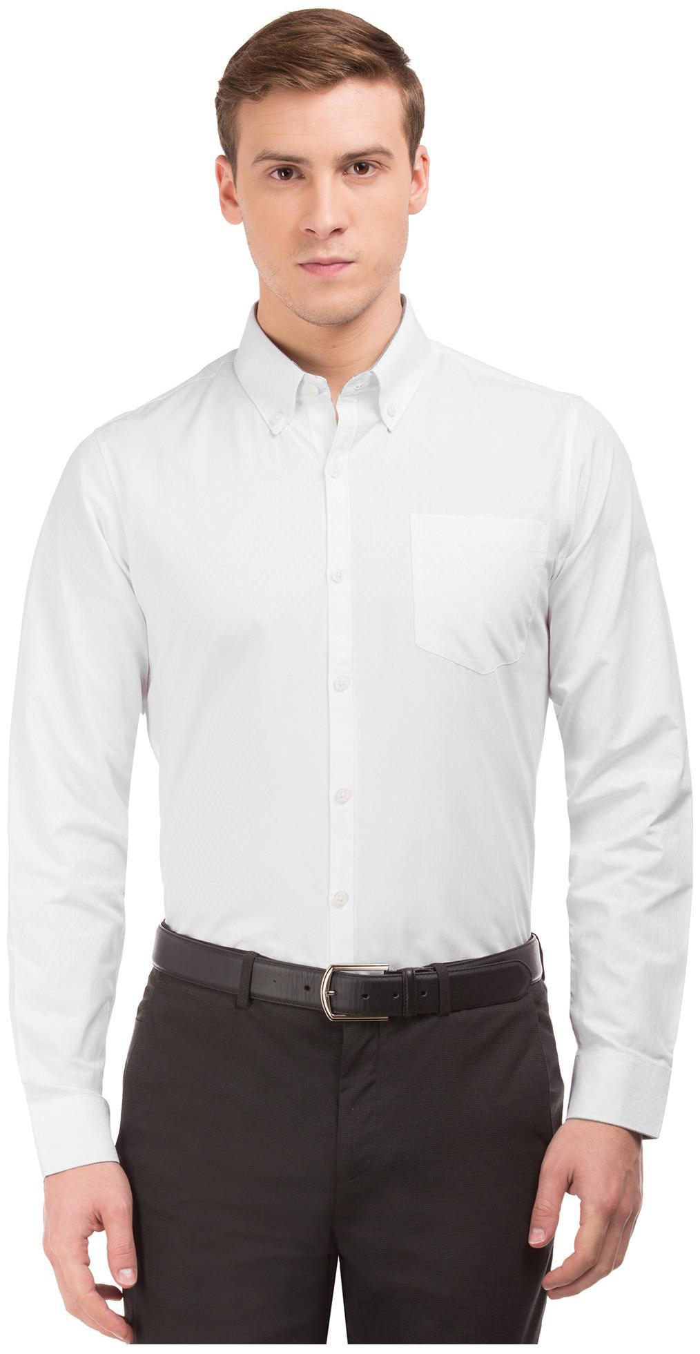 

Excalibur Men Slim fit Formal Shirt - White