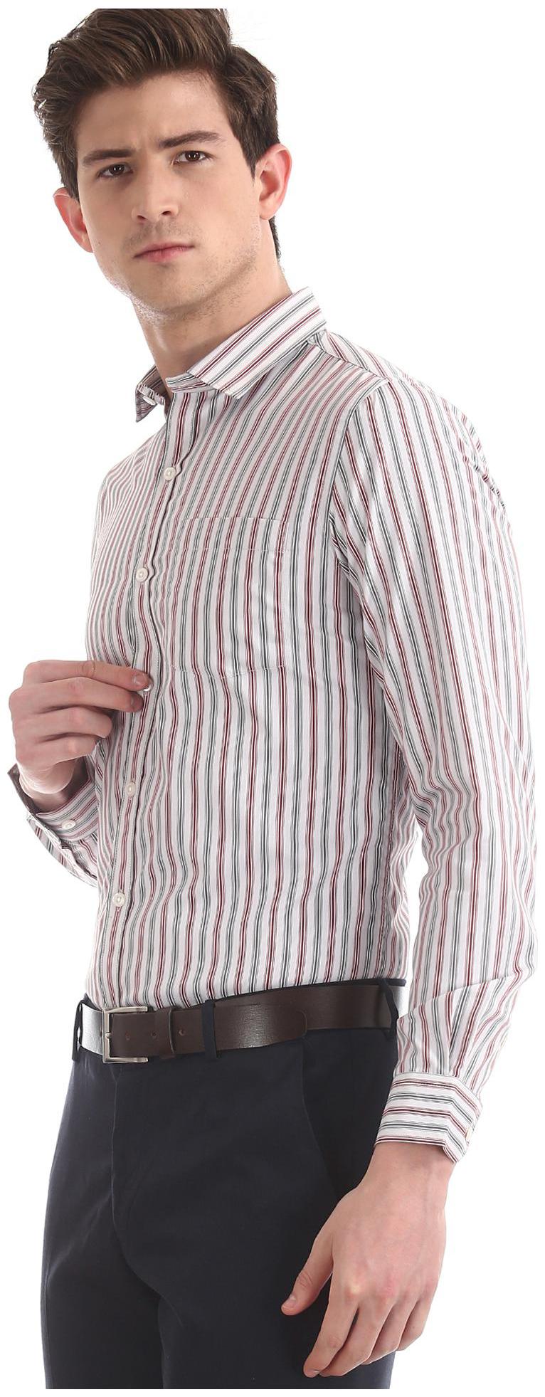 

Excalibur Men Regular fit Formal Shirt - White