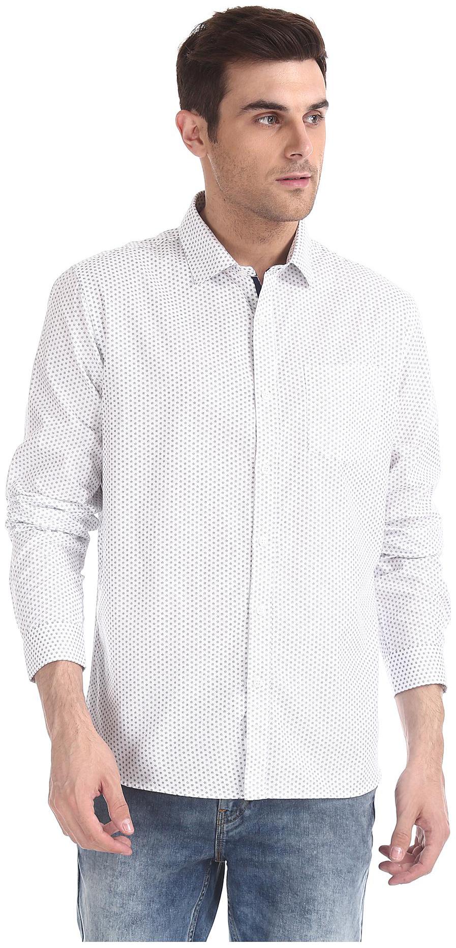 

Excalibur Men Slim fit Formal Shirt - White