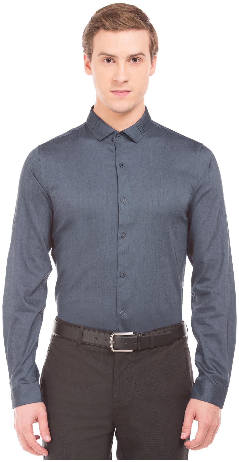 

Excalibur Men Super slim fit Formal Shirt - Blue